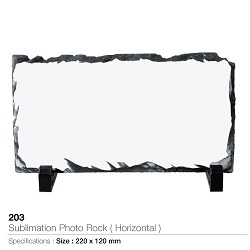 Sublimation Photo Rock (Horizontal)